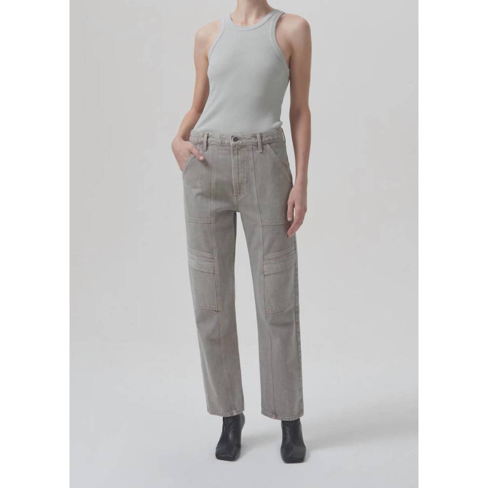 NEW AGOLDE cooper cargo pant in drab